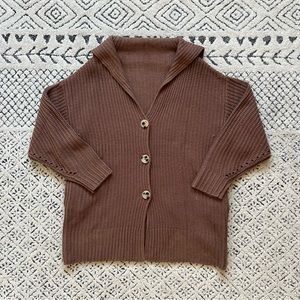 Unbranded Knit Cardigan with Collar